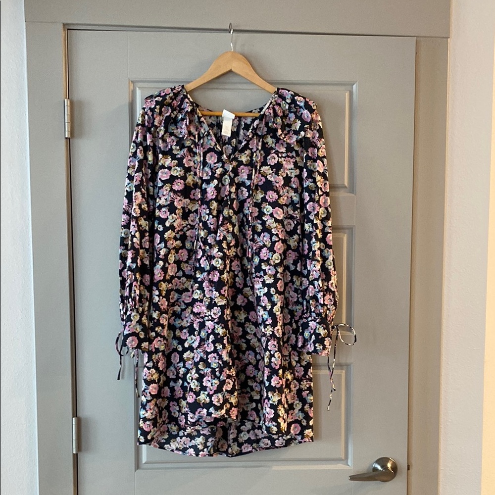 Floral Long Sleeve Dress